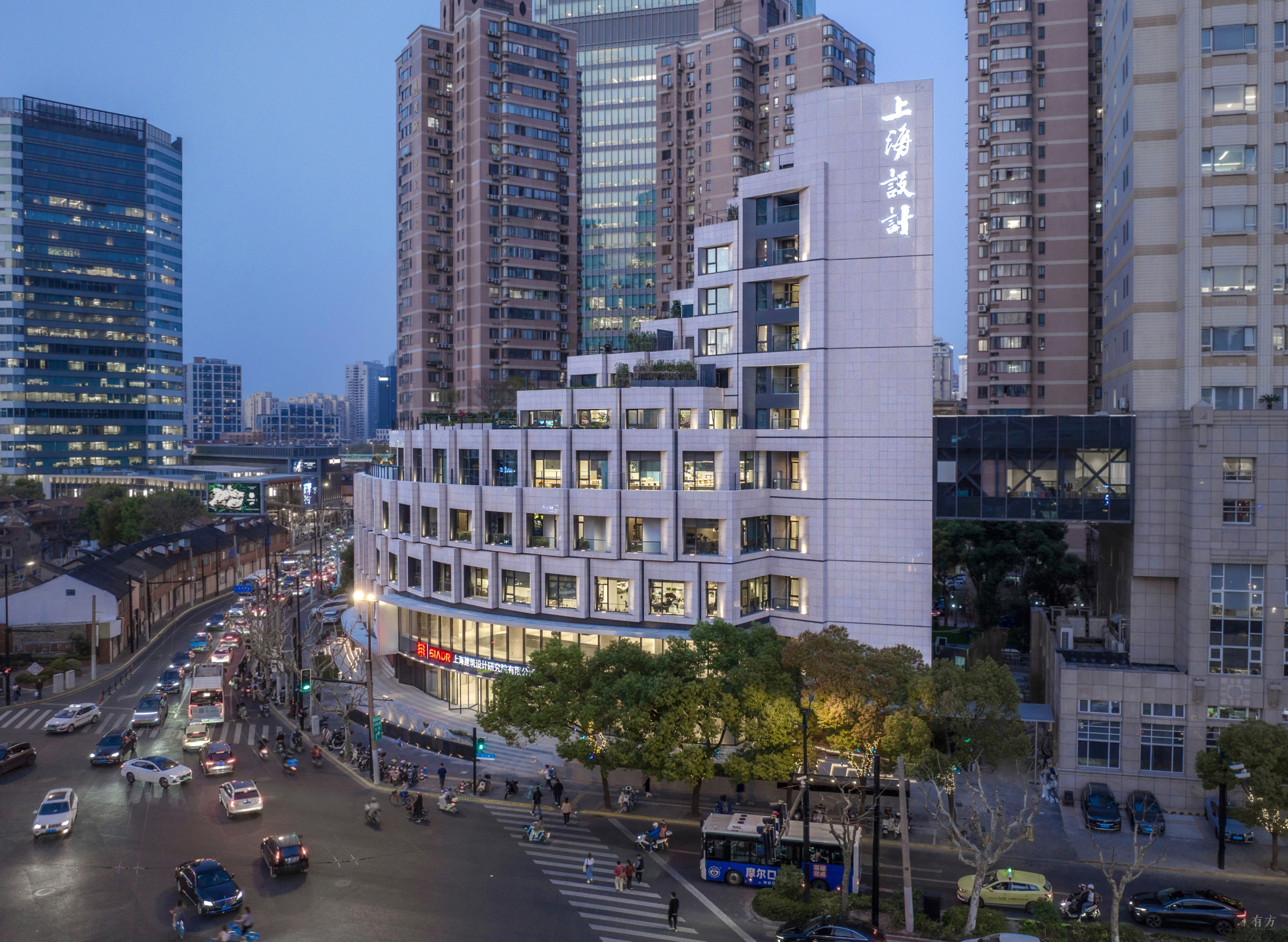 现代建筑设计大厦北楼整体修缮