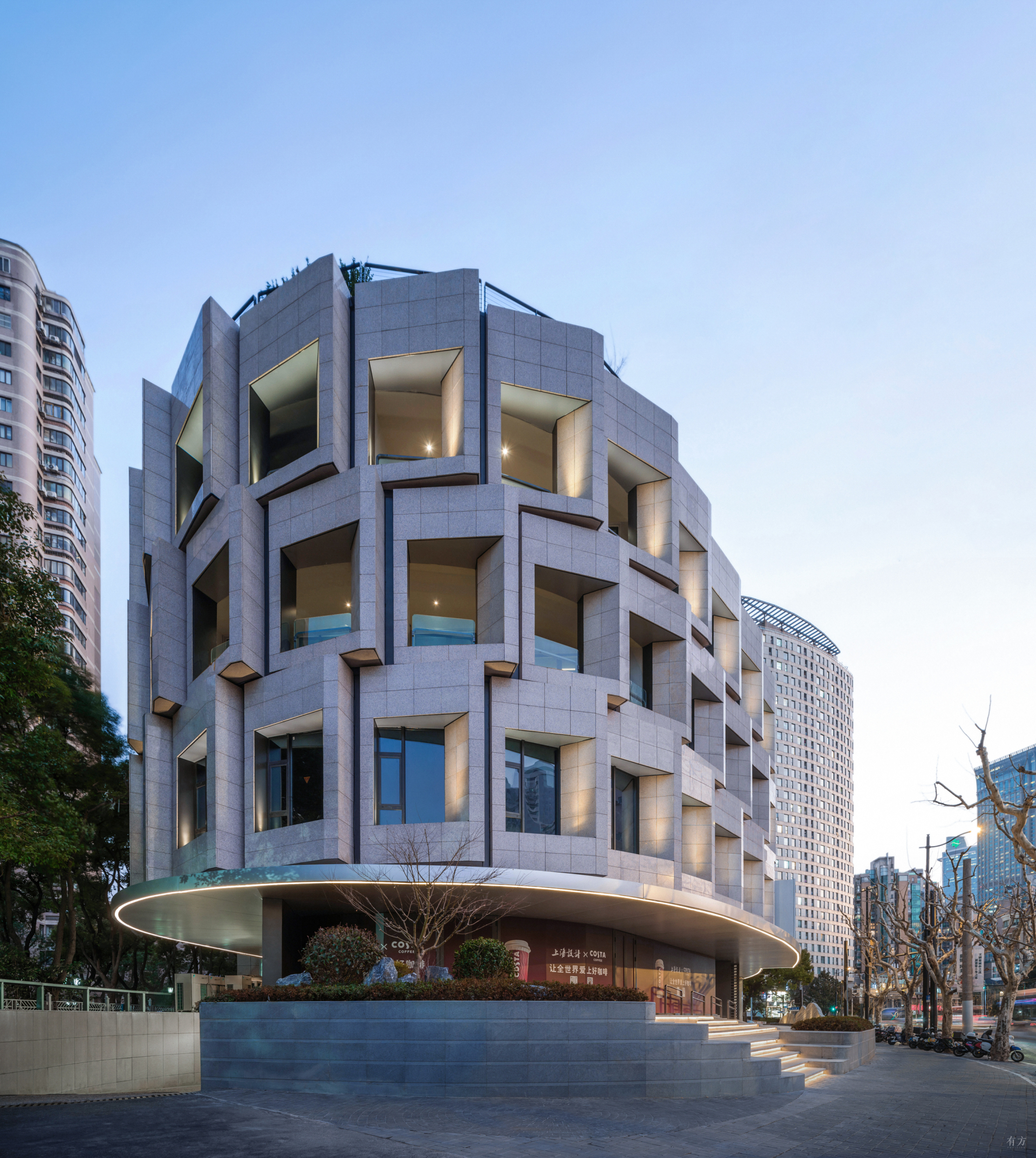 现代建筑设计大厦北楼整体修缮