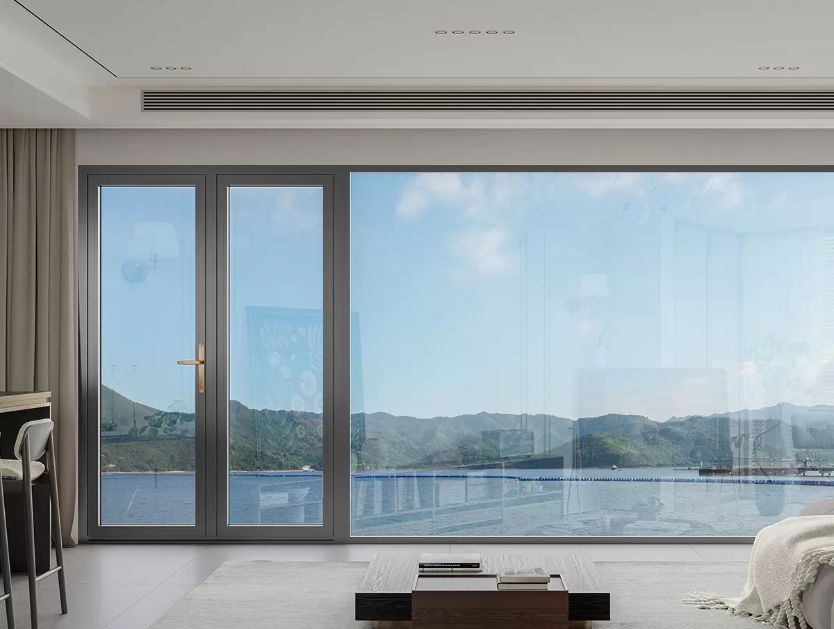 GR70低能耗单外开门-外对开门